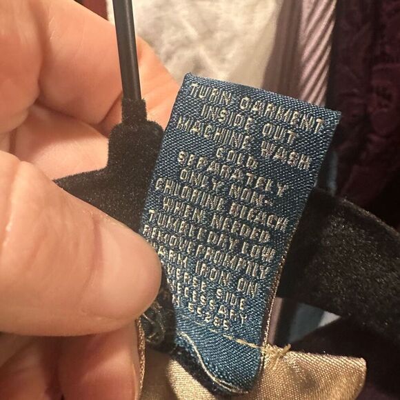 Vintage 90s Express Purple Velvet Romper Mini Dress Medium Zipper 100% Cotton - Picture 14 of 14